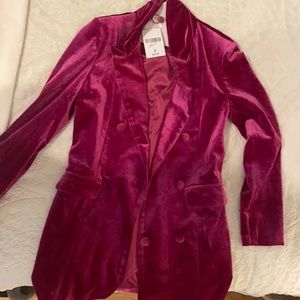 Velvet suit dress